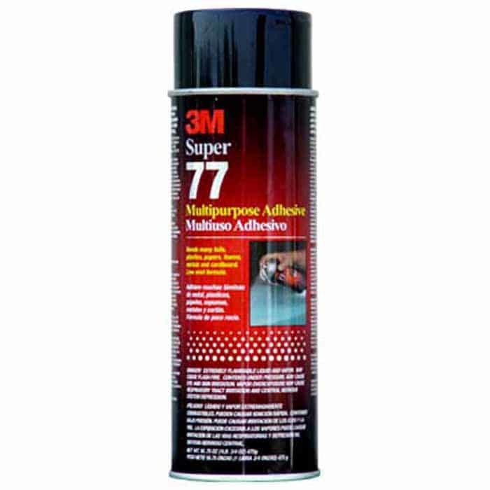 3M Super 77 Multipurpose Spray Billiard Cloth Glue Adhesive